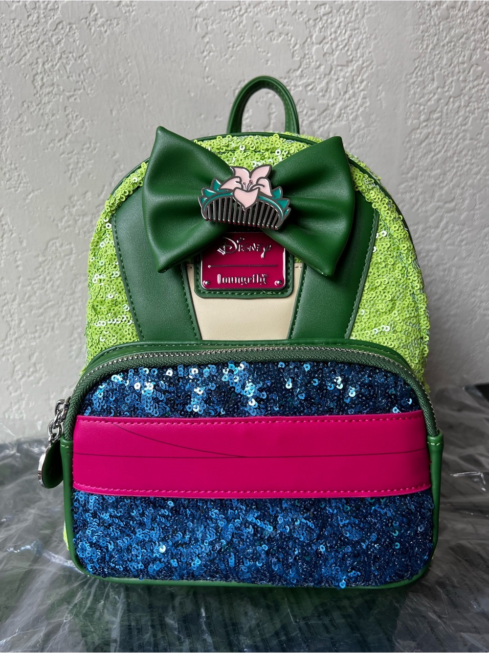 Loungefly Disney Mulan Sequin Mini Backpack Disney Princess Exclusive